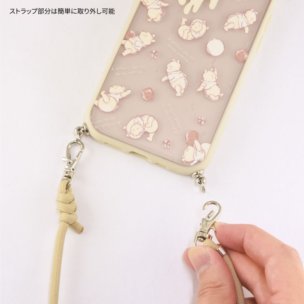 くまのプーさん IIIIfit Loop iPhone 13 Pro / 14 Pro (6.1インチ) 対応 ケース DNG-45PO