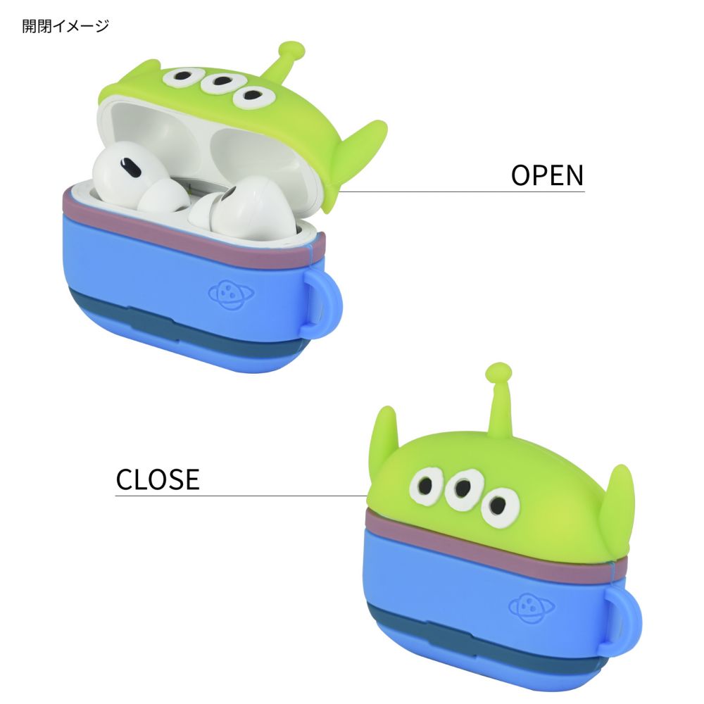エイリアン AirPods Pro/AirPods Pro(第2世代) 対応 シリコンケース DNG-30AL