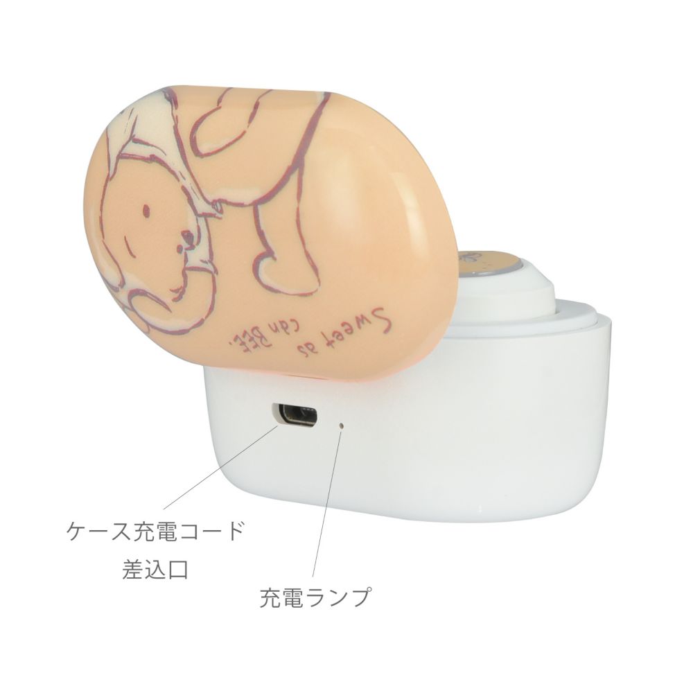 くまのプーさん 完全ワイヤレスステレオイヤホン DNG-65PO