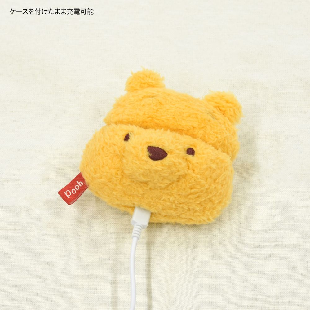 くまのプーさん AirPods Pro(第2世代)/AirPods Pro 対応 フラッフィーケース DNG-66PO