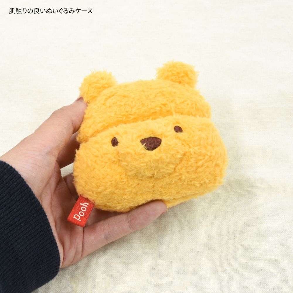 くまのプーさん AirPods Pro(第2世代)/AirPods Pro 対応 フラッフィーケース DNG-66PO