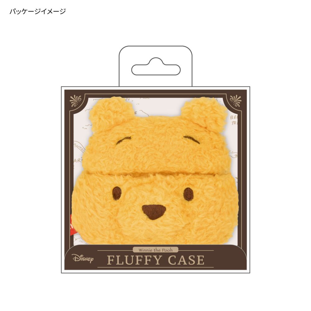 くまのプーさん AirPods Pro(第2世代)/AirPods Pro 対応 フラッフィーケース DNG-66PO