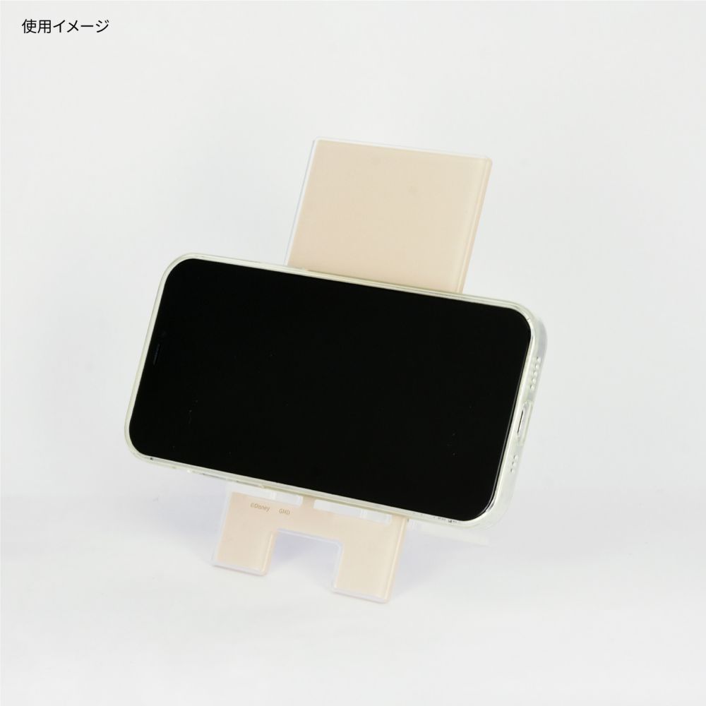 ミッキーマウス ワンポイント アクリルスマホスタンド DNG-73A