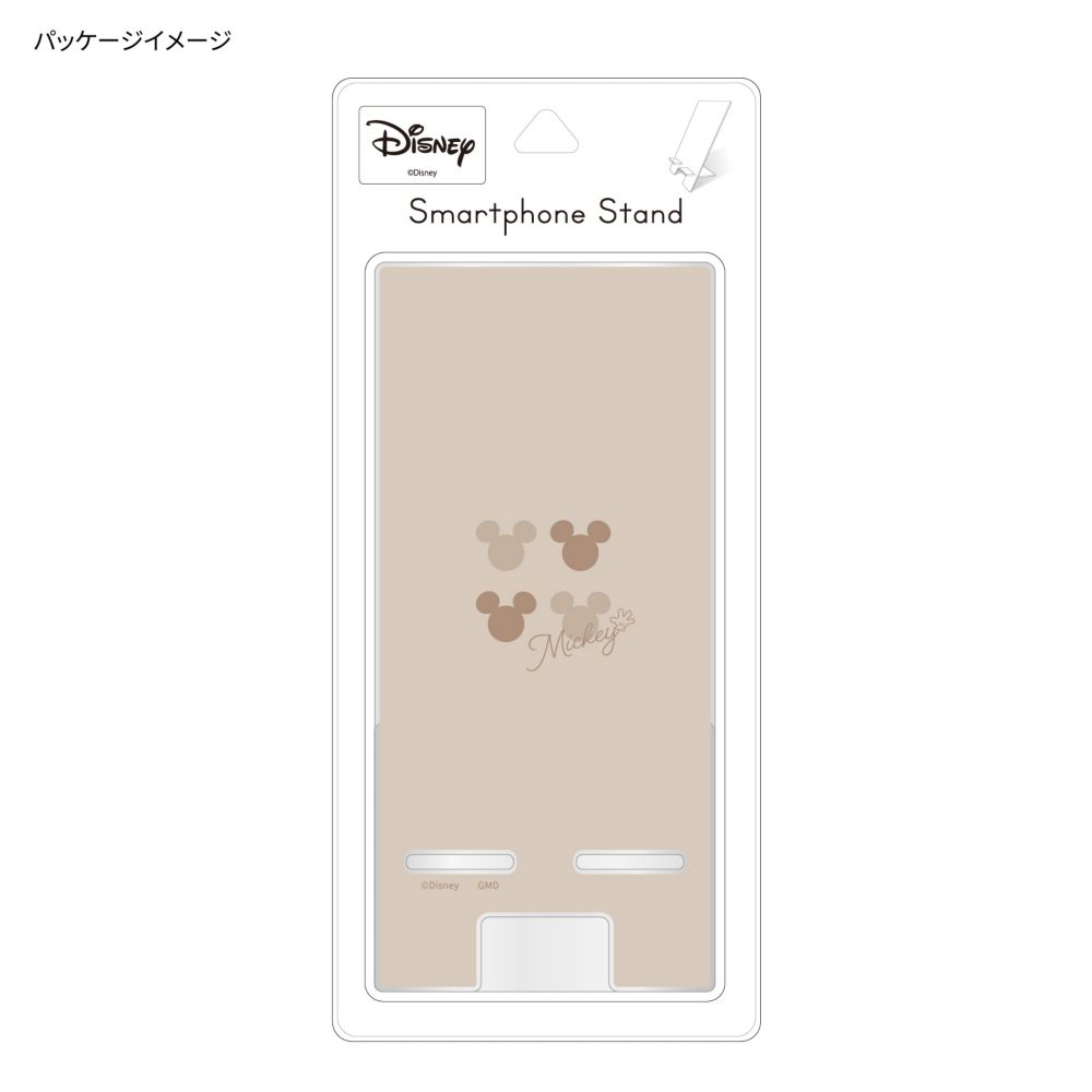 ミッキーマウス ワンポイント アクリルスマホスタンド DNG-73A