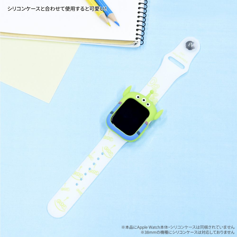 エイリアン Apple Watch 41/40/38mm 対応 シリコンバンド DNG-94AL