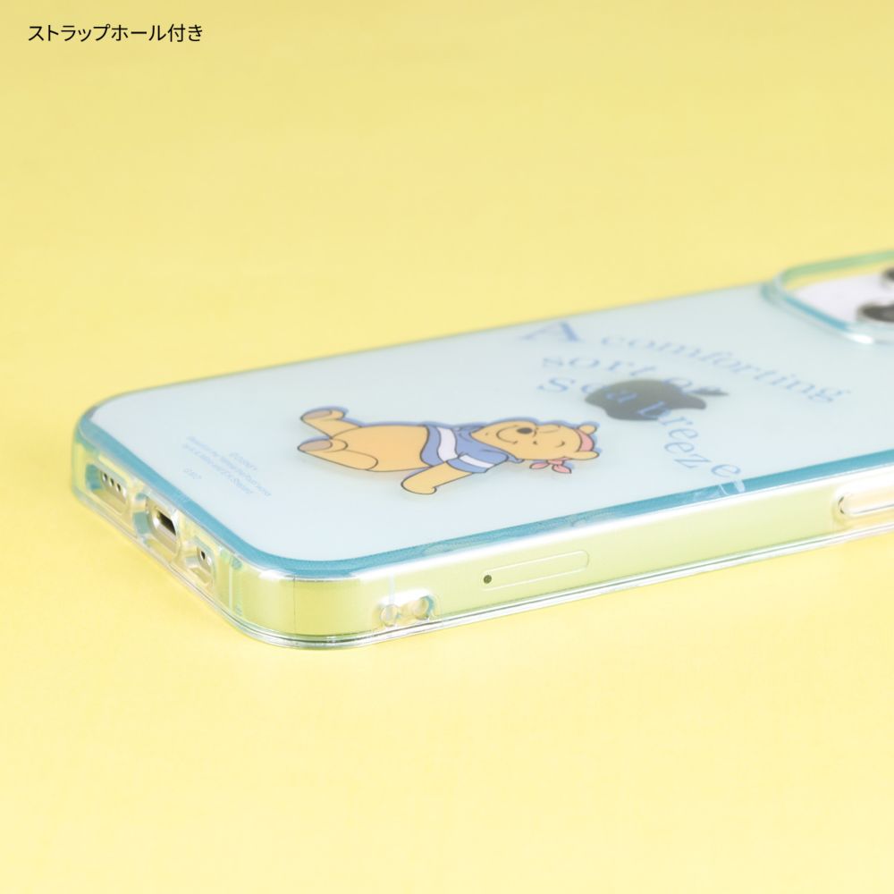 くまのプーさん かいぞく iPhone 13 / 14 (6.1インチ) 対応 ソフトケース DNG-96B