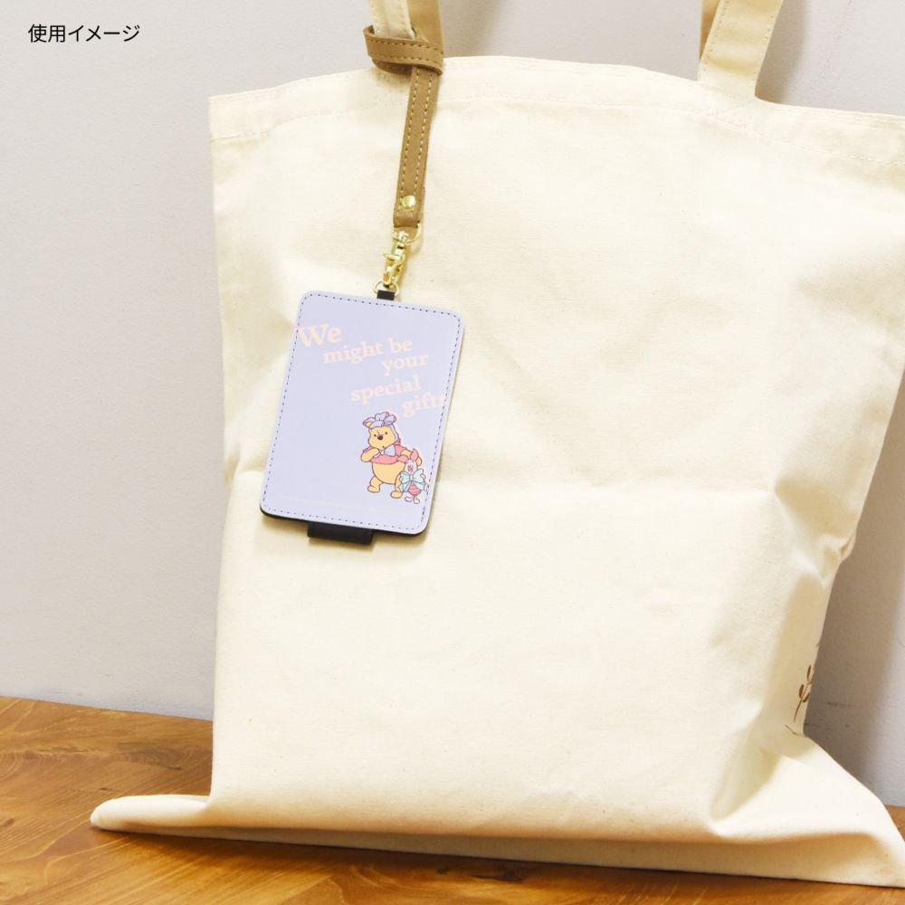 くまのプーさん リボン ICカードケース DNG-102A