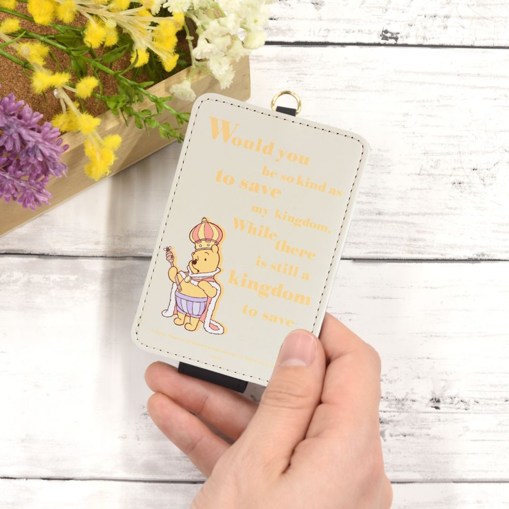 くまのプーさん おうさま  ICカードケース DNG-102C