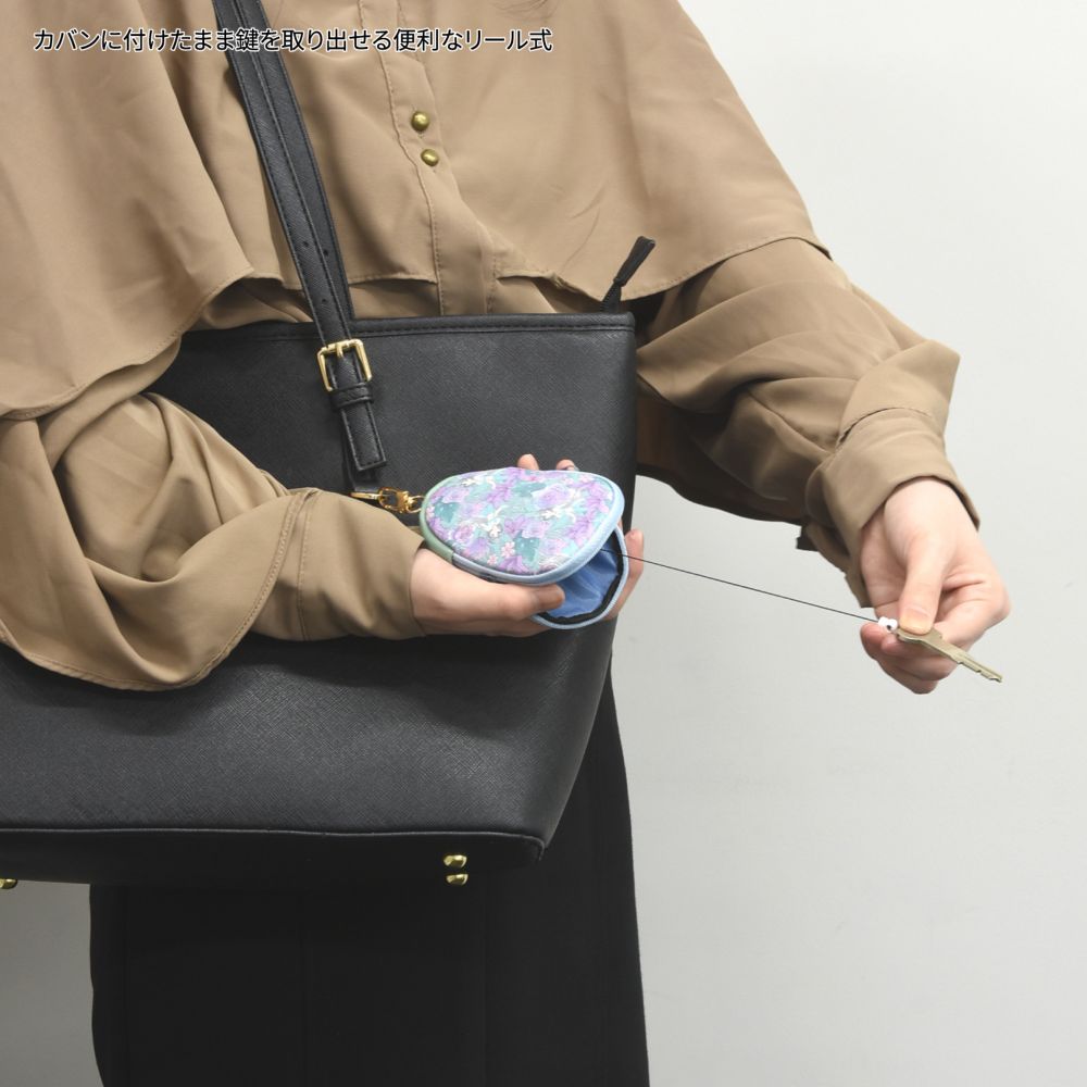 ジャスミン リール式キーケース DNG-106JS