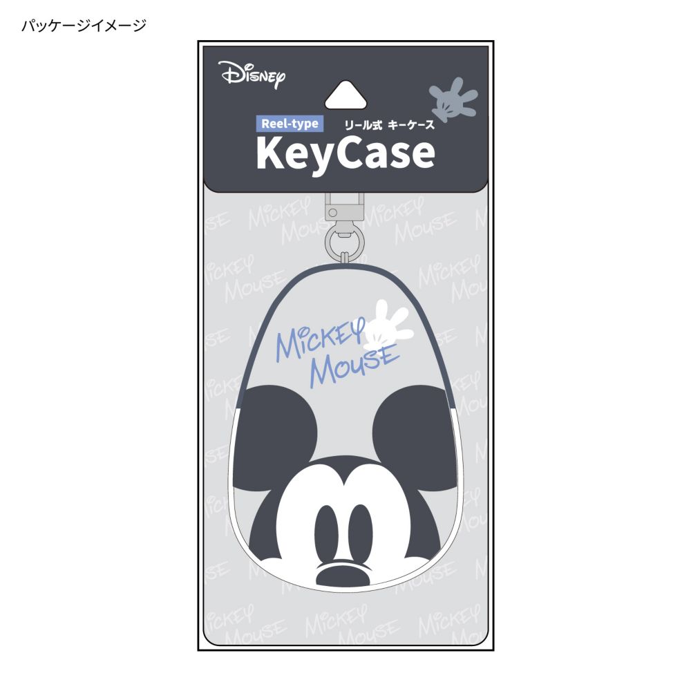 ミッキーマウス リール式キーケース DNG-106MK