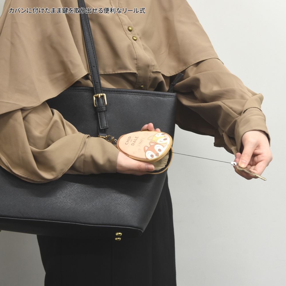 チップ＆デール リール式キーケース DNG-106CD