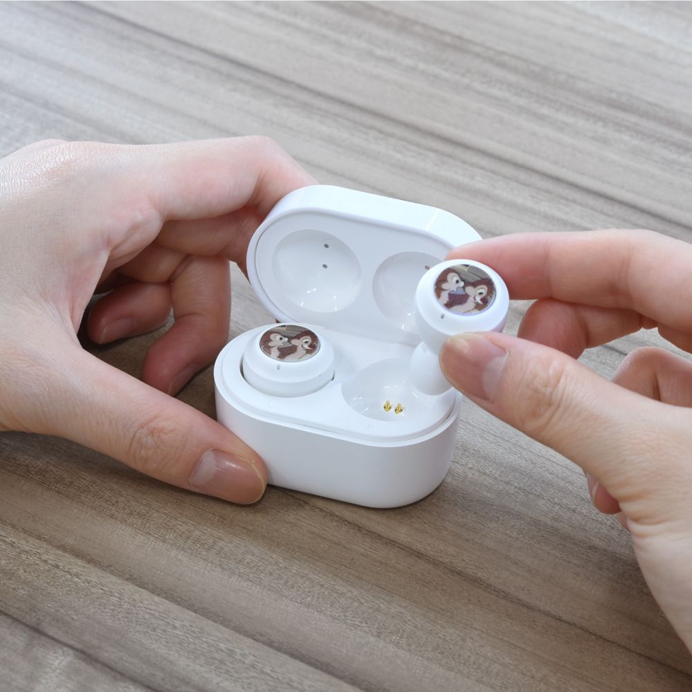 チップ＆デール 完全ワイヤレスステレオイヤホン DNG-108CD