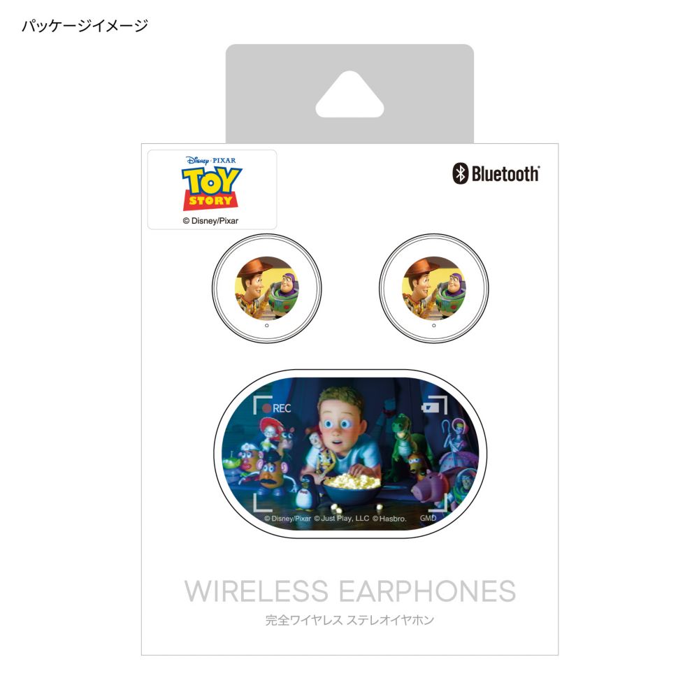 トイ・ストーリー 完全ワイヤレスステレオイヤホン DNG-108TS
