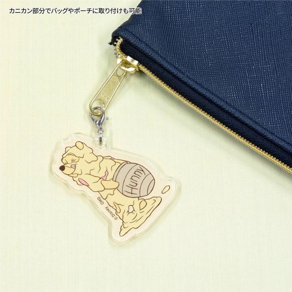 プーさん モバイルアクリルストラップ はちみつ DNG-111B