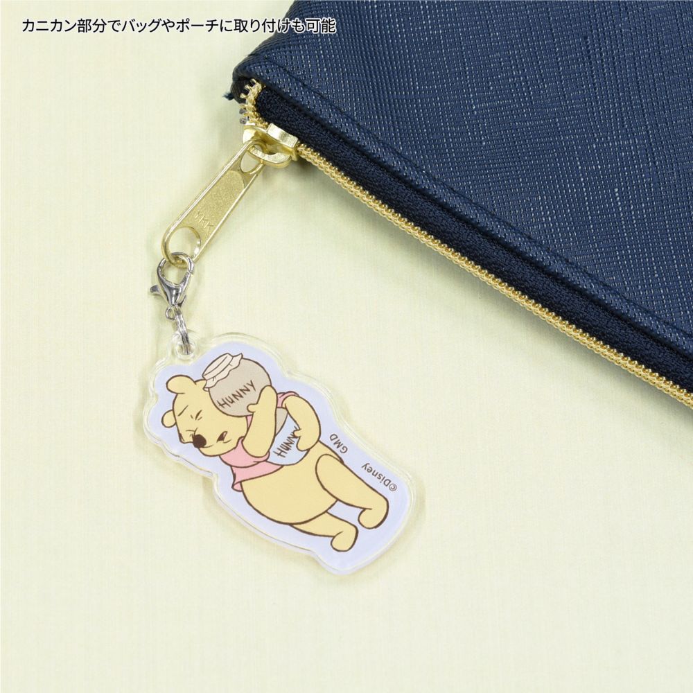 プーさん モバイルアクリルストラップ おもたい DNG-111C