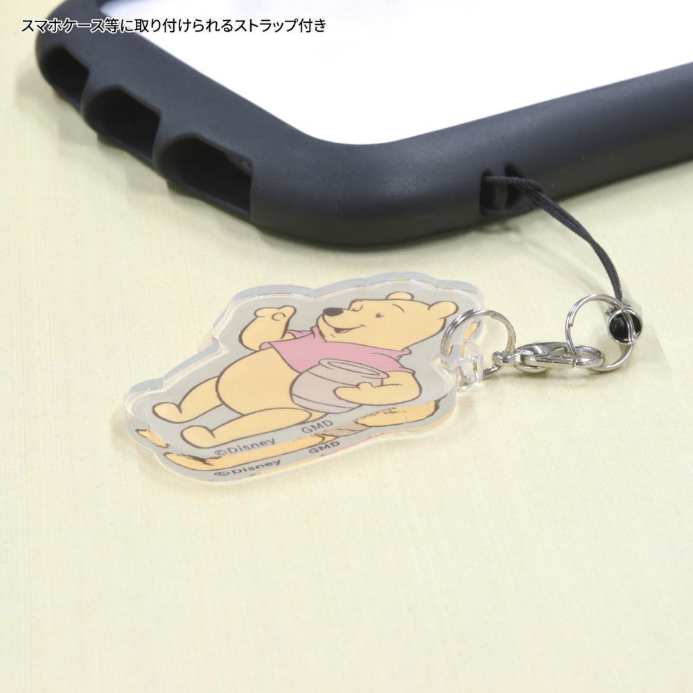プーさん モバイルアクリルストラップ とくいげ DNG-111E