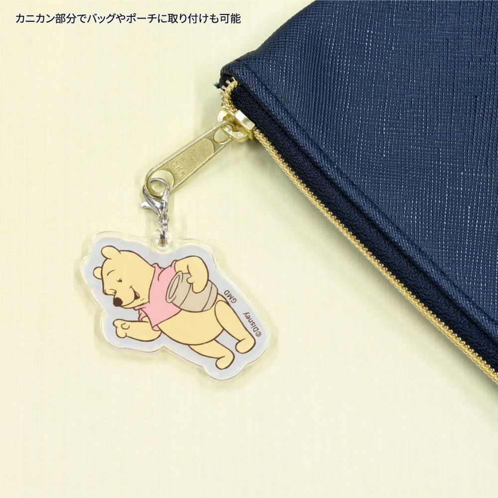 プーさん モバイルアクリルストラップ とくいげ DNG-111E