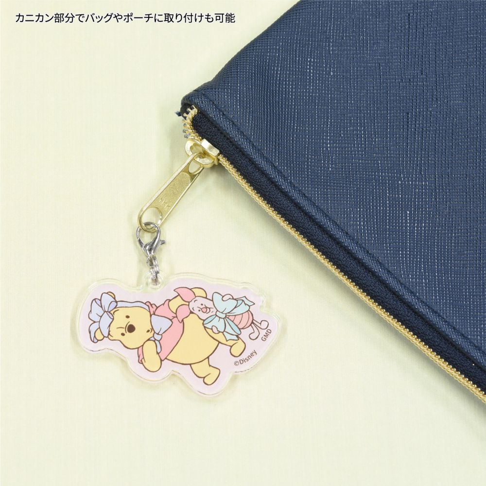 プーさん モバイルアクリルストラップ リボン DNG-111F