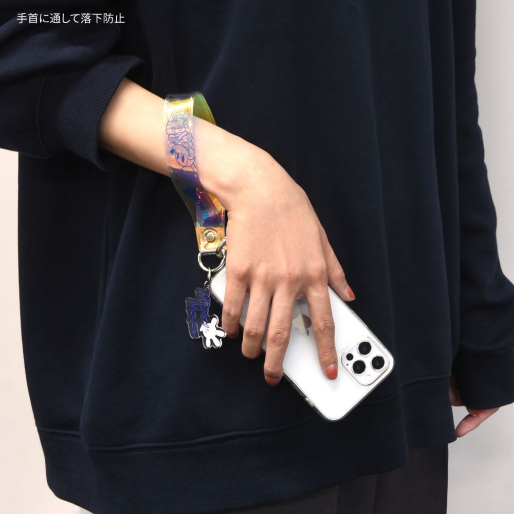 ミッキーマウス マルチリングプラス クリアハンドストラップセット DNG-113MK