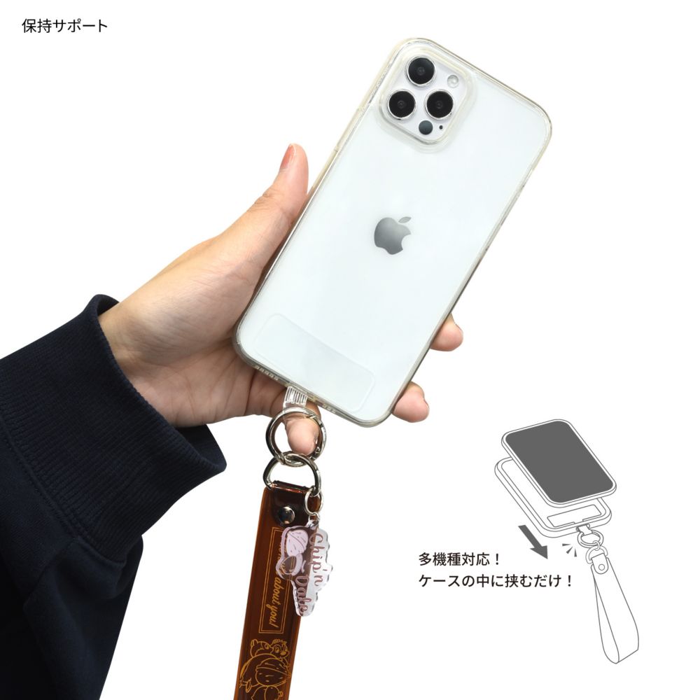 チップ＆デール マルチリングプラス クリアハンドストラップセット DNG-113CD