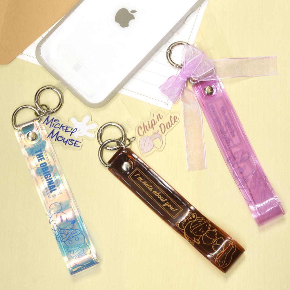 くまのプーさん マルチリングプラス クリアハンドストラップセット DNG-113PO