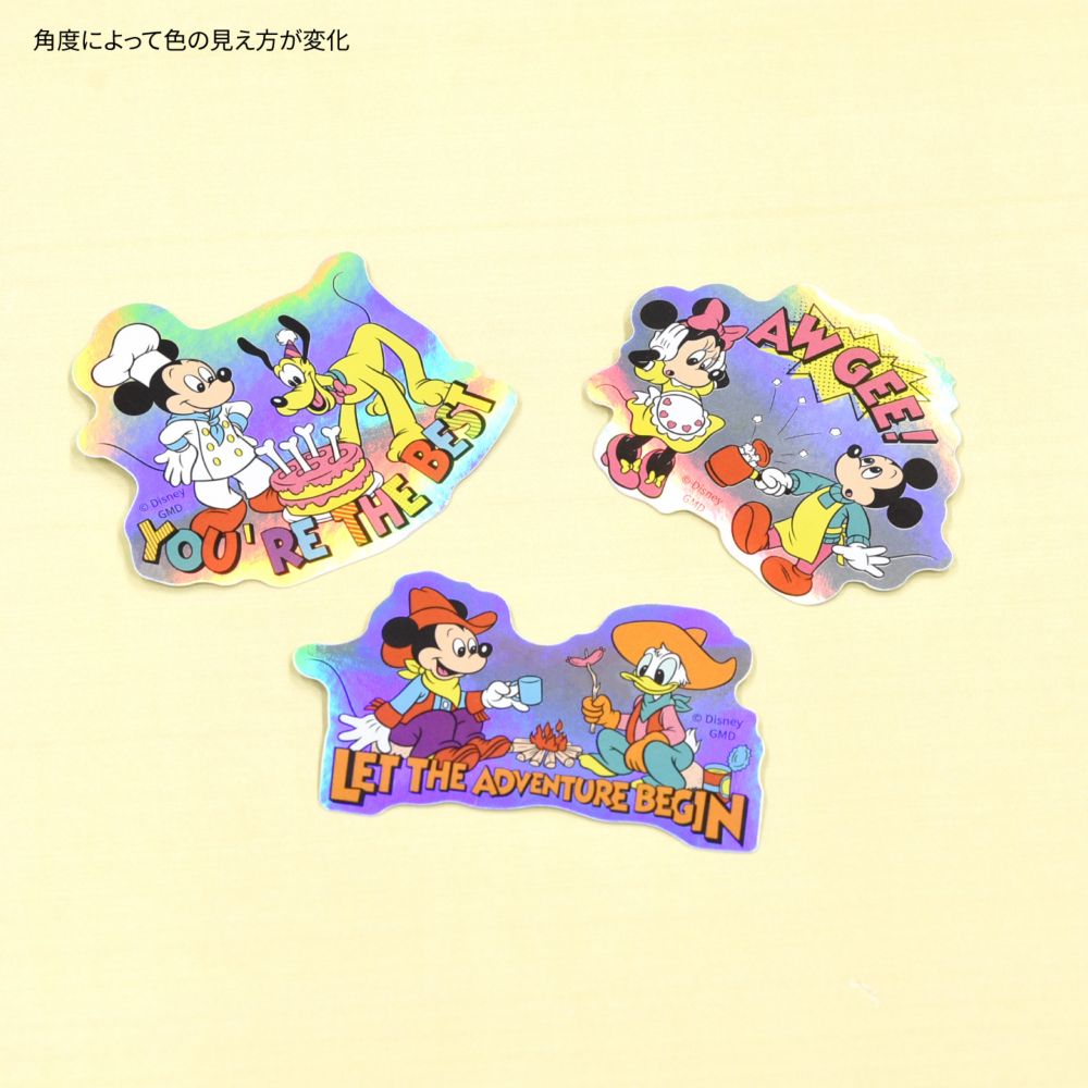 ミッキー＆フレンズ ステッカー DNG-105MKF