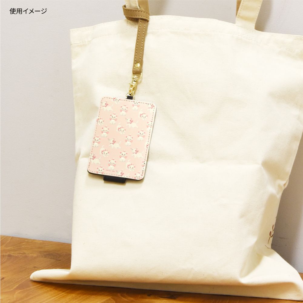 マリー パウダーピンク ICカードケース DNG-130B