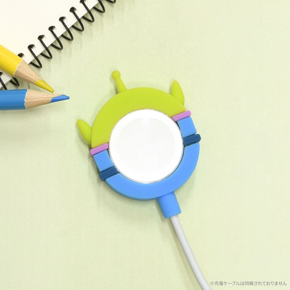 エイリアン Apple Watch 純正充電ケーブル 対応 シリコンカバー DNG-147AL