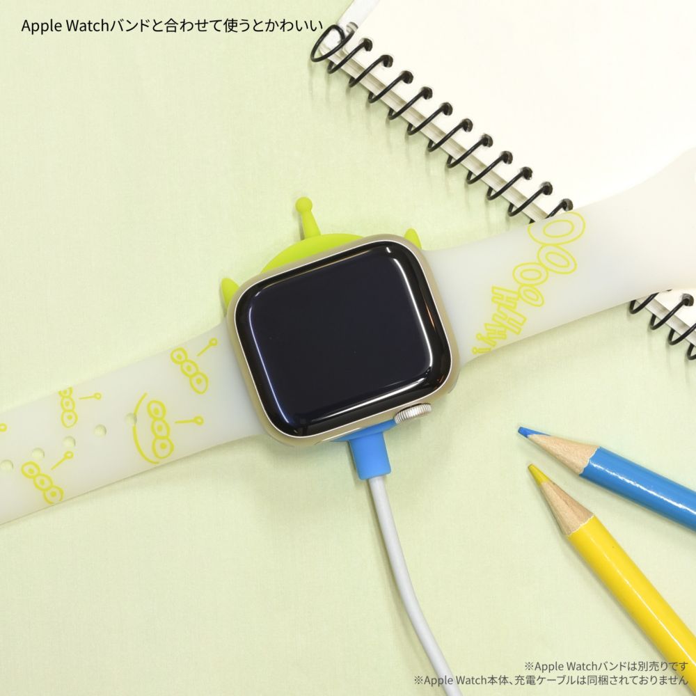 エイリアン Apple Watch 純正充電ケーブル 対応 シリコンカバー DNG-147AL
