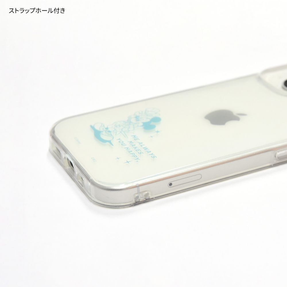 ミッキーマウス iPhone15 / 14 / 13 対応 ソフトケース DNG-148MK