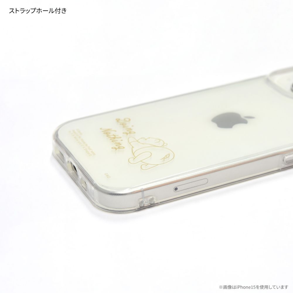 くまのプーさん iPhone15 Pro 対応 ソフトケース DNG-149PO