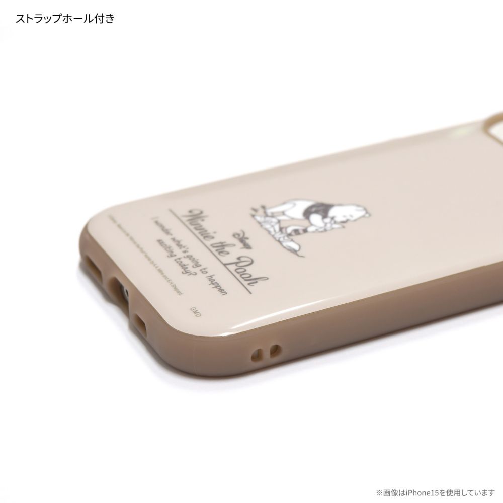 くまのプーさん IIIIfit(イーフィット) iPhone15 Plus / 14 Plus 対応 ケース DNG-152PO