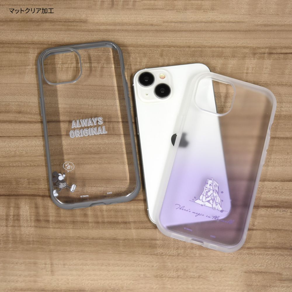 ラプンツェル IIIIfit Clear(イーフィット クリア) iPhone15 / 14 / 13 対応 ケース DNG-154RP