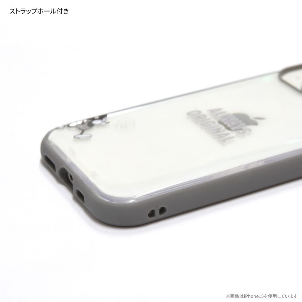 ミッキーマウス IIIIfit Clear(イーフィット クリア) iPhone15 Pro 対応 ケース DNG-155MK