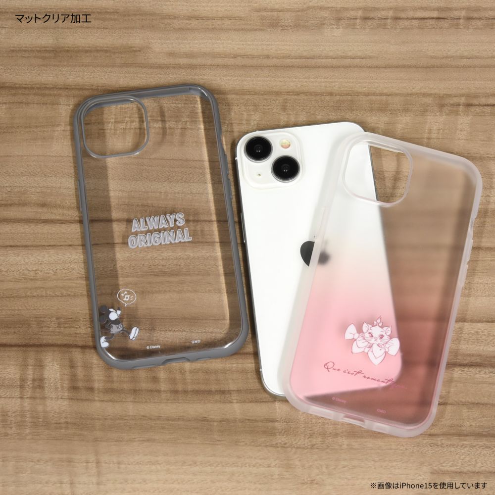 マリー IIIIfit Clear(イーフィット クリア) iPhone15 Pro 対応 ケース DNG-155MR
