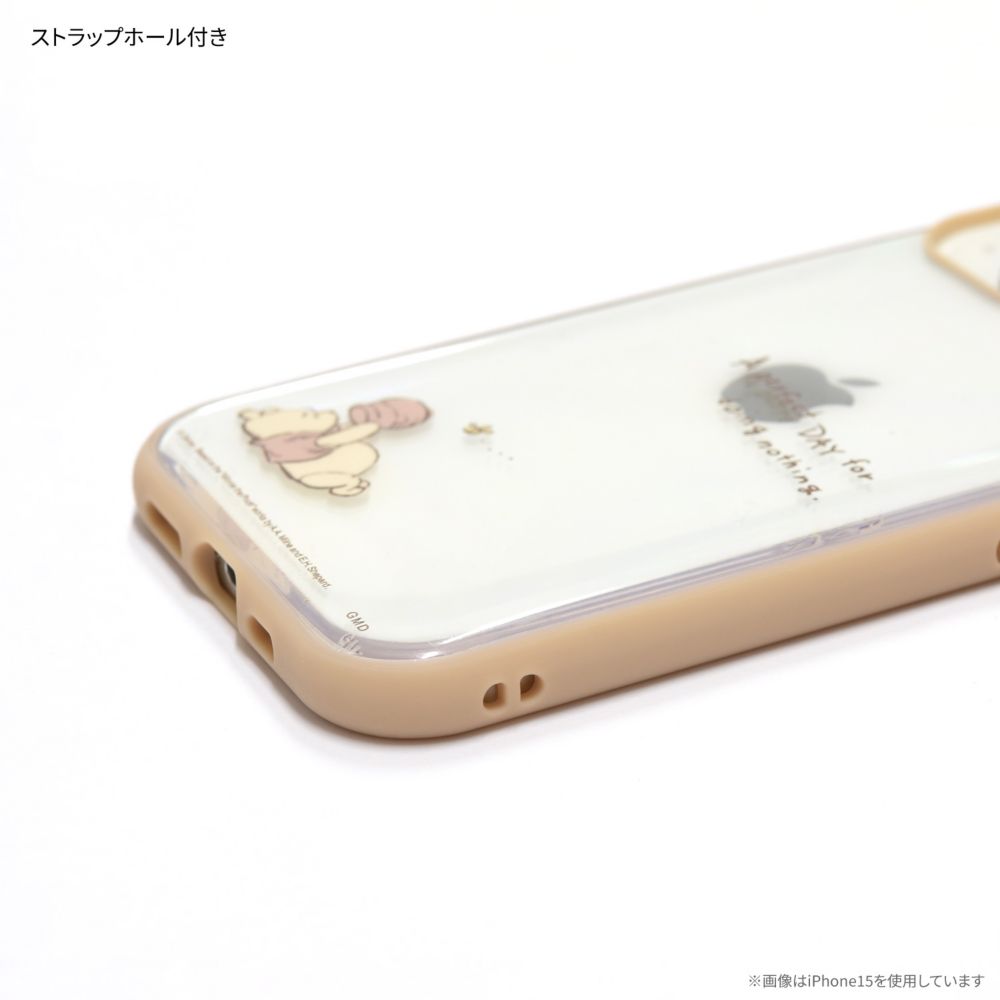 くまのプーさん IIIIfit Clear(イーフィット クリア) iPhone15 Pro Max 対応 ケース DNG-157PO