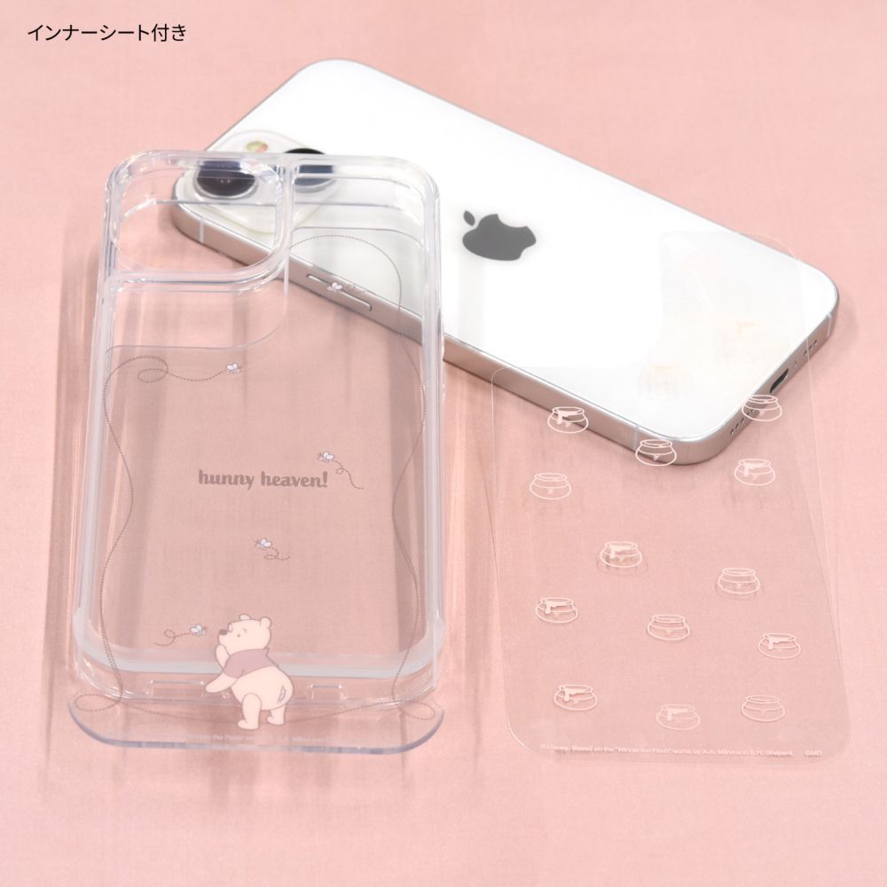 くまのプーさん SHOWCASE+ iPhone 15 / 14 / 13 対応 ケース DNG-158PO