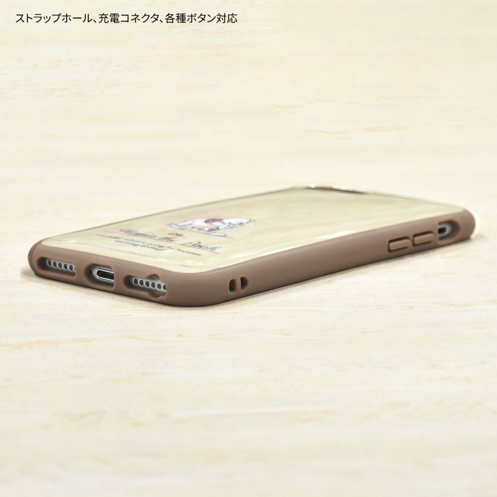 くまのプーさん IIIIfit iPhone SE (第3世代/第2世代) / 8 / 7 / 6s / 6 (4.7インチ) 対応 ケース DNG-160PO