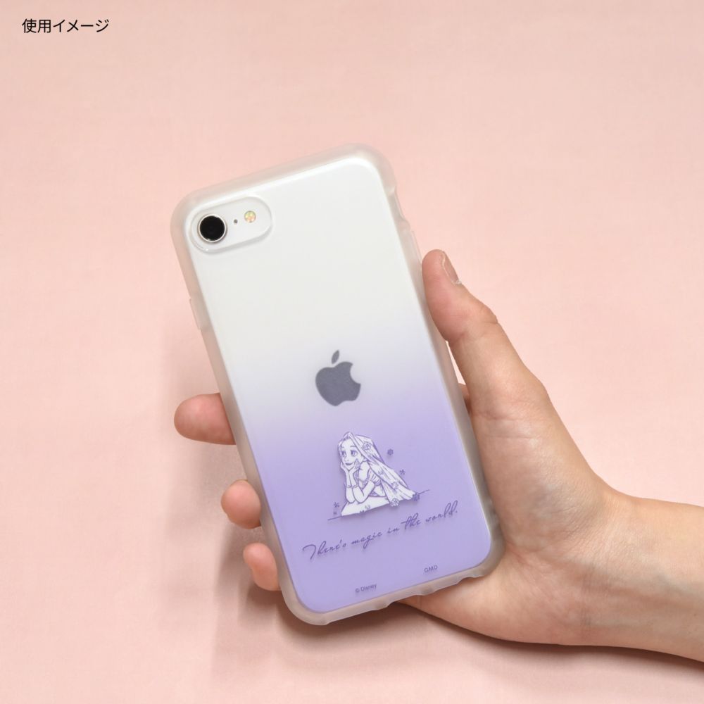 ラプンツェル IIIIfit Clear iPhone SE (第3世代/第2世代) / 8 / 7 / 6s / 6 (4.7インチ) 対応 ケース DNG-161RP