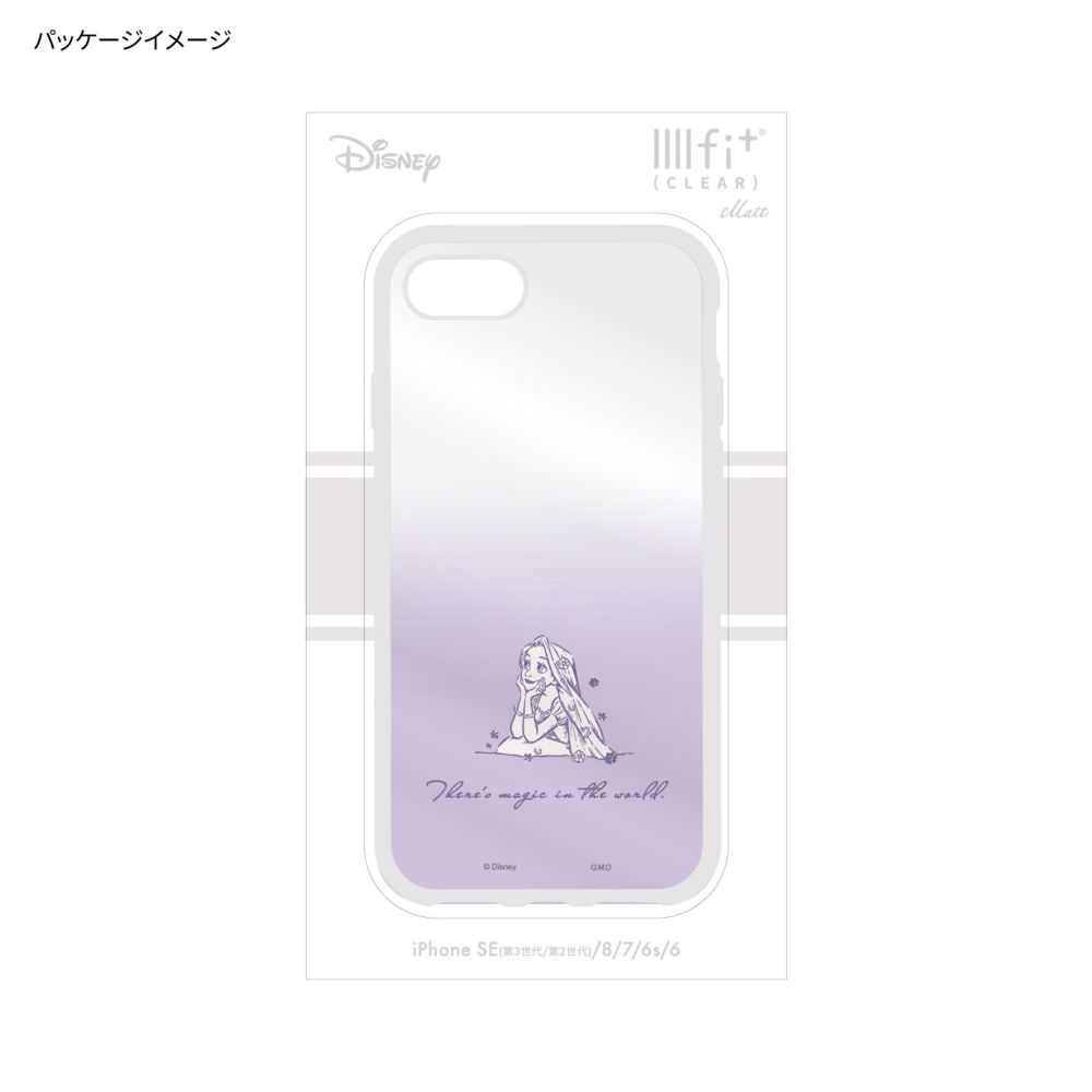 ラプンツェル IIIIfit Clear iPhone SE (第3世代/第2世代) / 8 / 7 / 6s / 6 (4.7インチ) 対応 ケース DNG-161RP