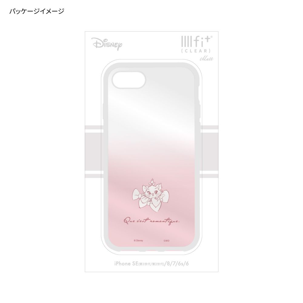マリー IIIIfit Clear iPhone SE (第3世代/第2世代) / 8 / 7 / 6s / 6 (4.7インチ) 対応 ケース DNG-161MR