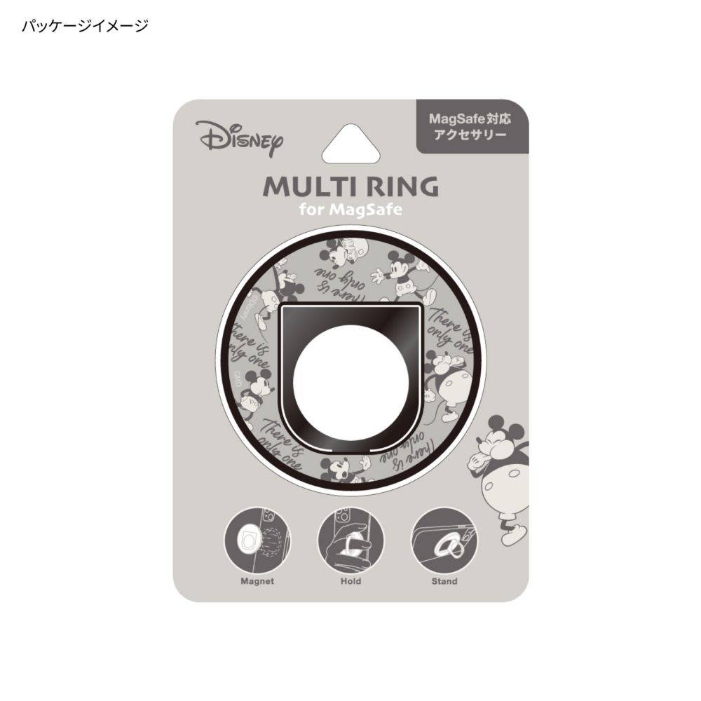 ミッキーマウス MagSafe 対応 マルチリング DNG-162MK