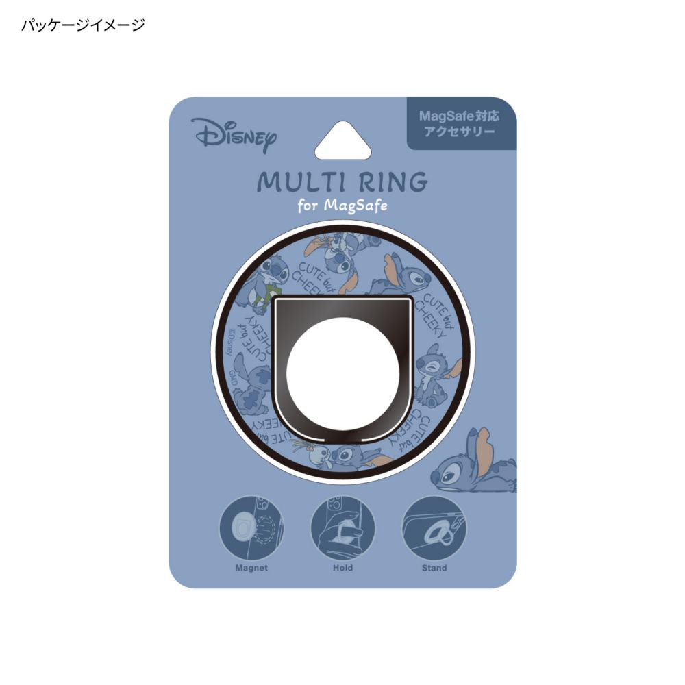 スティッチ MagSafe 対応 マルチリング DNG-162ST