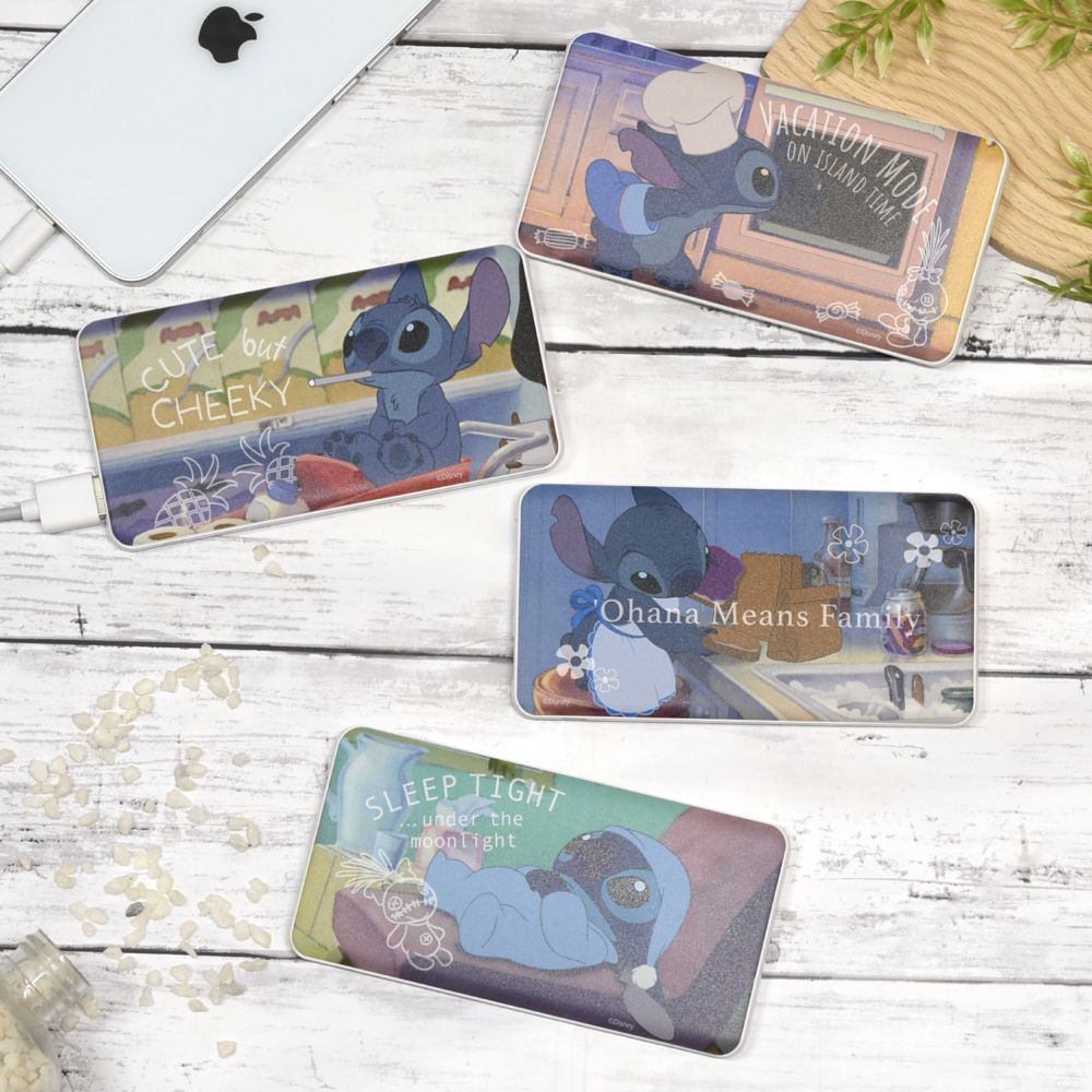 スティッチ パジャマ USB / USB Type-C 4000mAh リチウムイオンポリマー 充電器 2.1A DNG-165C