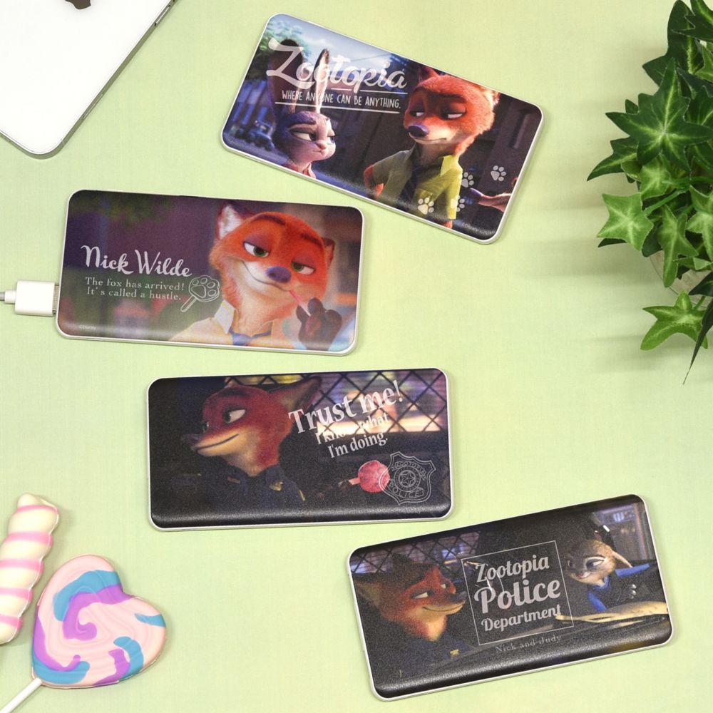 ニック・ワイルド（police ver） USB / USB Type-C 4000mAh リチウムイオンポリマー 充電器 2.1A DNG-169C