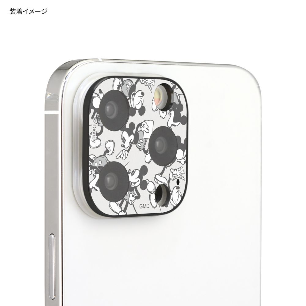ミッキーマウス iPhone 15 Pro / 15 Pro Max / 14 Pro / 14 Pro Max 対応 カメラカバー DNG-173MK