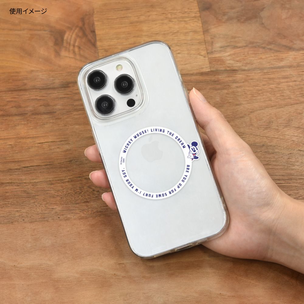 ミッキーマウス MagSafe 対応 メタルステッカー DNG-174MK