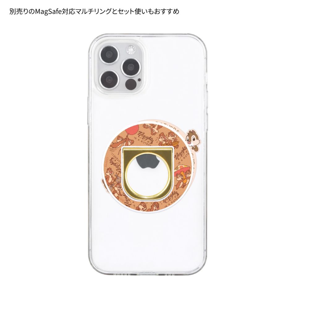 チップ＆デール MagSafe 対応 メタルステッカー DNG-174CD