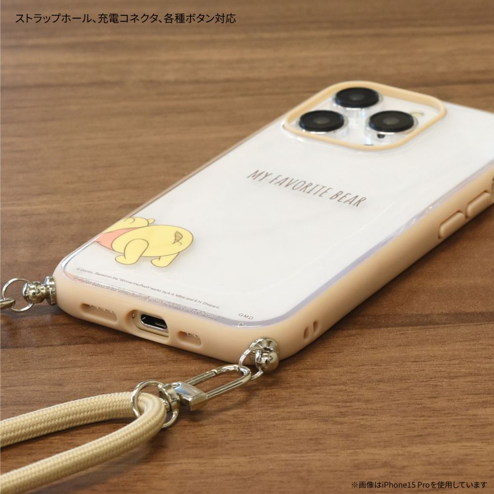 くまのプーさん IIIIfit Loop iPhone SE (第3世代/第2世代) / 8 / 7 / 6s / 6 (4.7インチ) 対応 ケース DNG-176PO