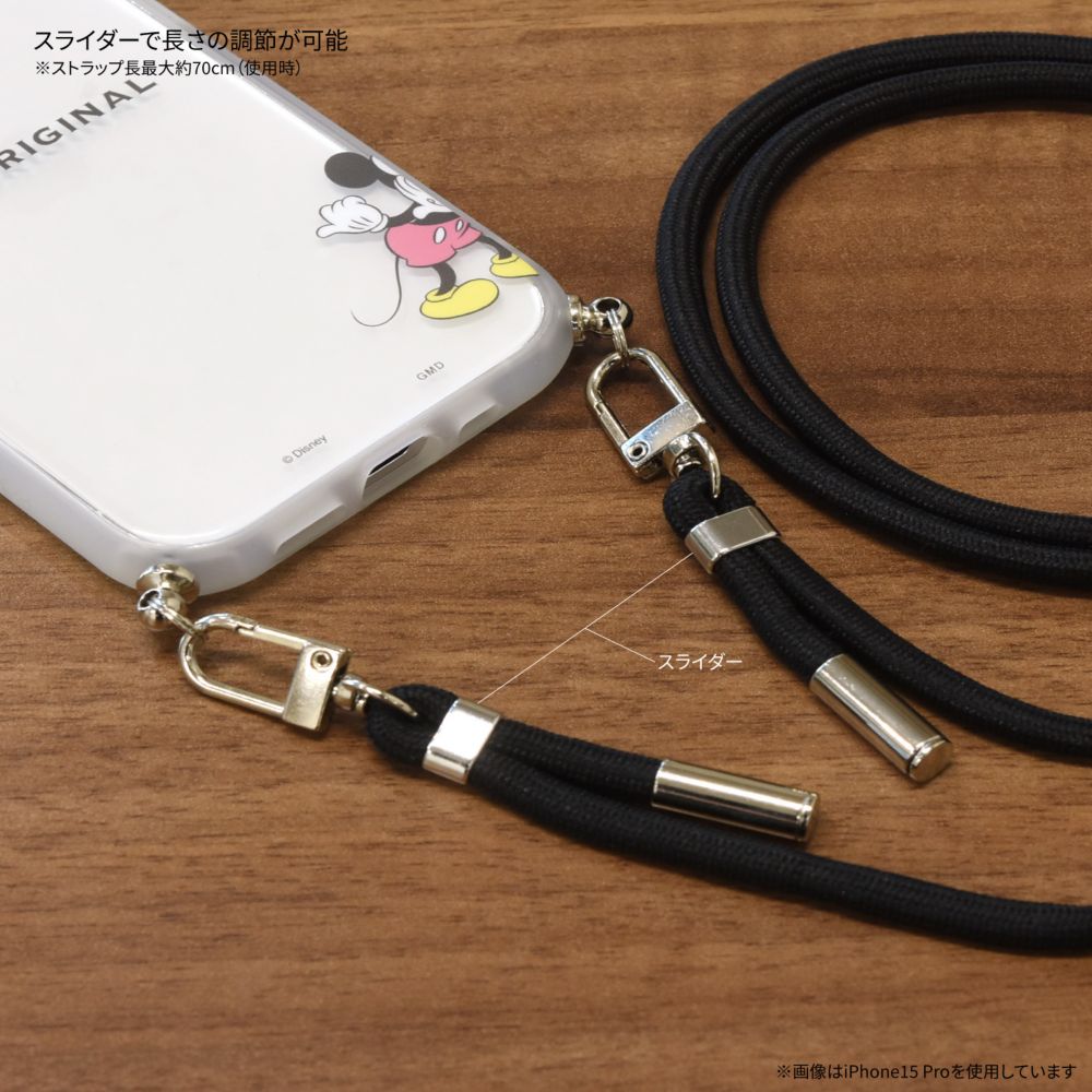 ミッキーマウス IIIIfit Loop iPhone 15 / 14 / 13 対応 ケース DNG-177MK